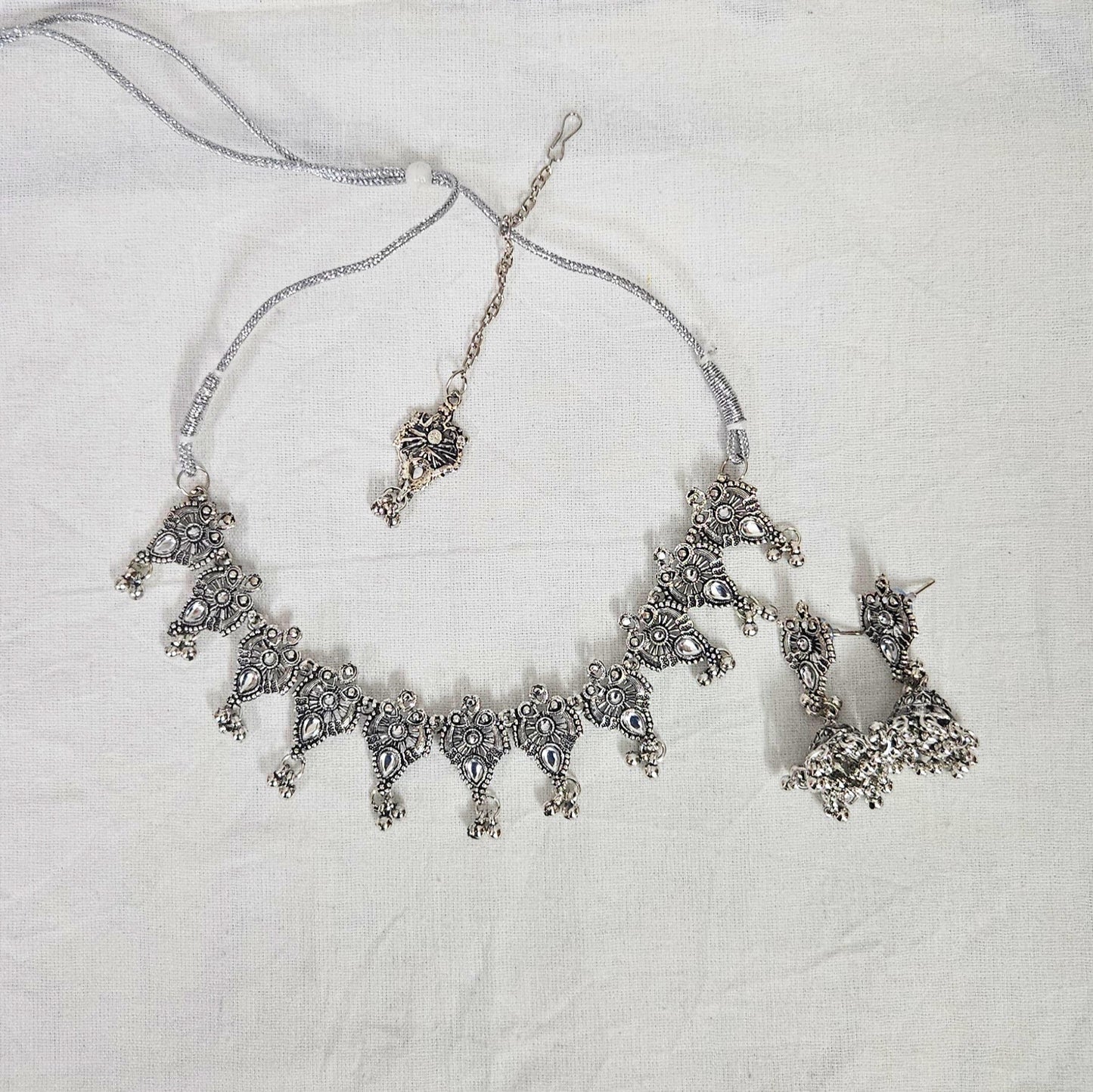 Rajvani- Oxidised Necklace Set for Girls & Women