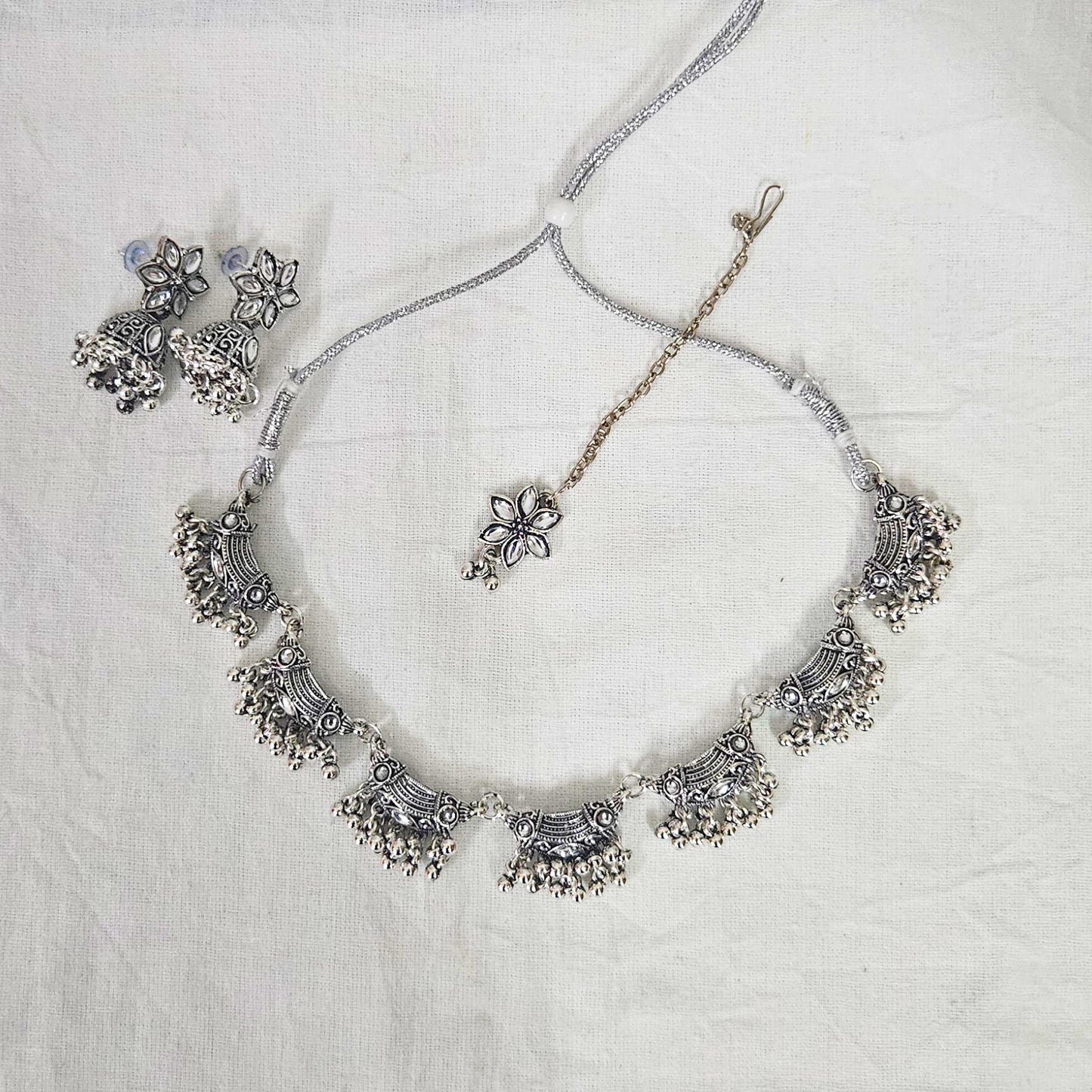Yashvini- Oxidised Necklace Set for Girls & Women