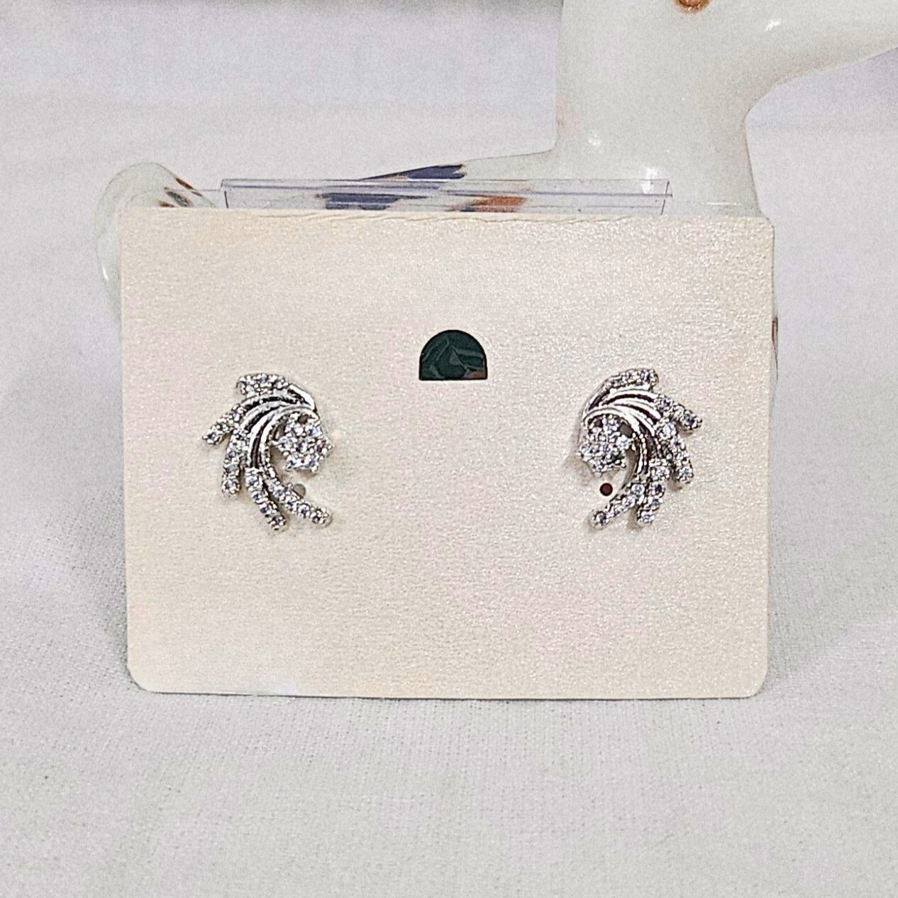 Ishvera AD Stone Earrings for Girls & Women