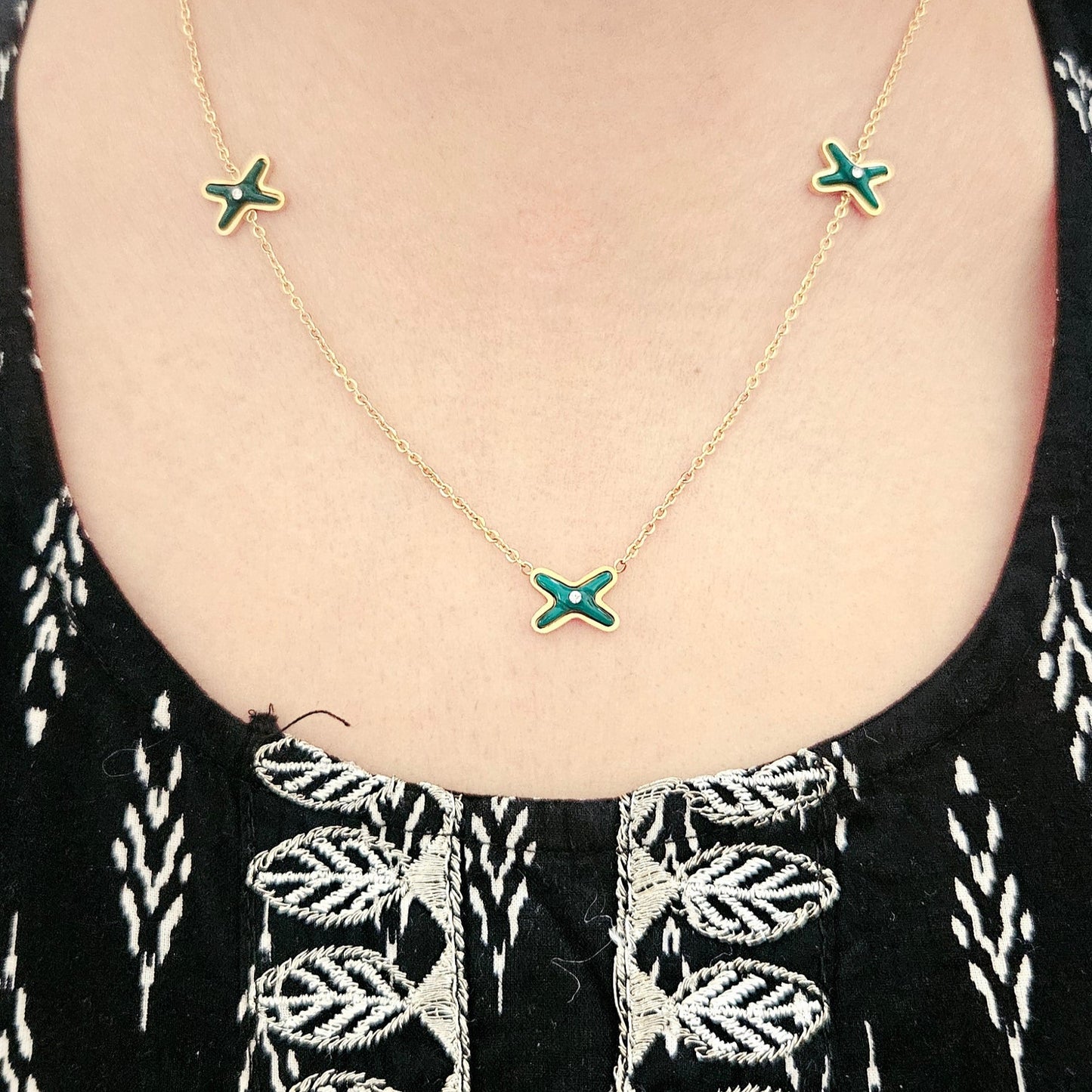Everbright - Anti Tarnish long Chain Pendant