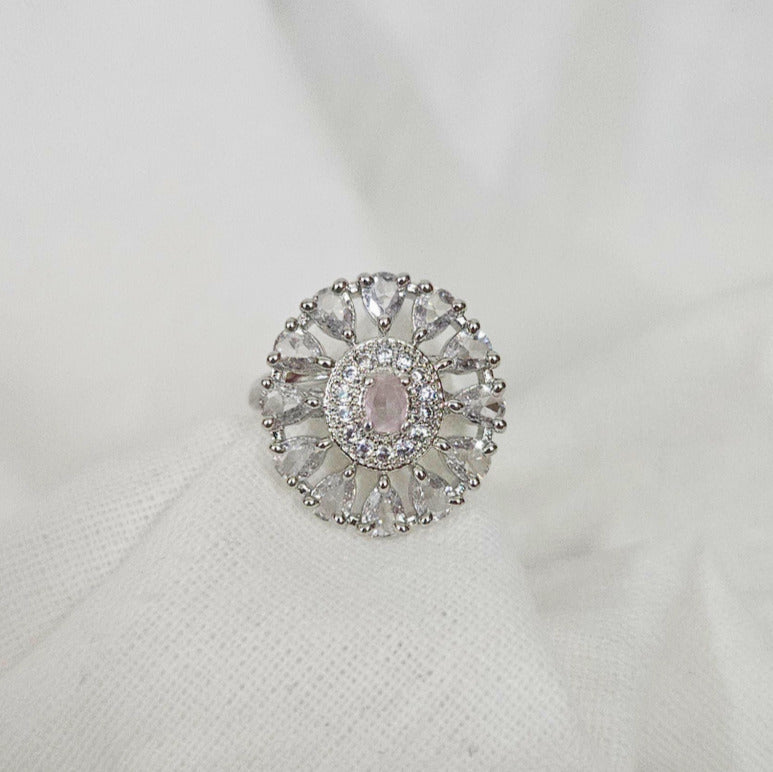 Dazira- AD Stone Ring for Girls & Women