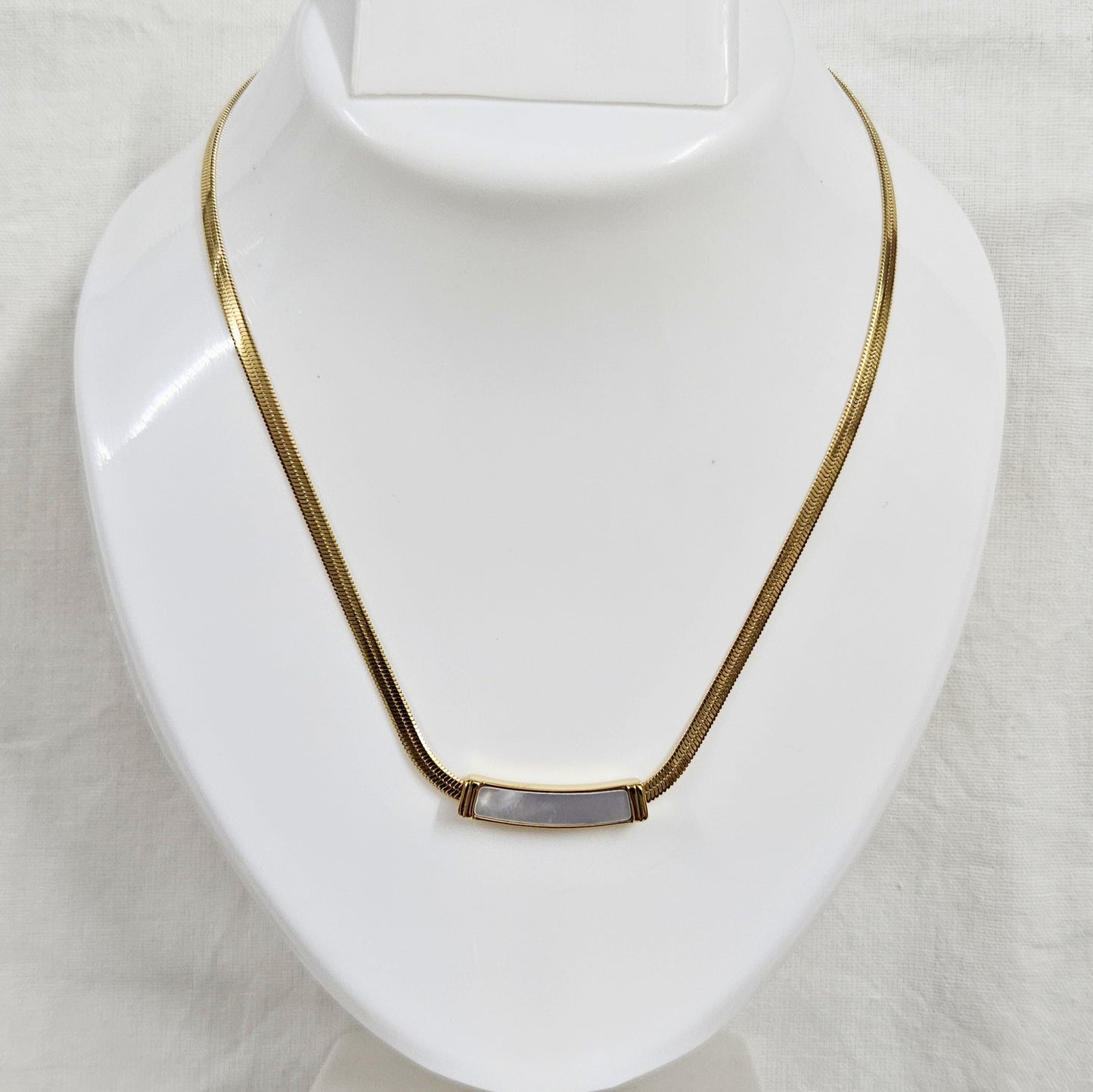 Opal Glow- Anti-Tarnish Chain Pendant for Girls & Women
