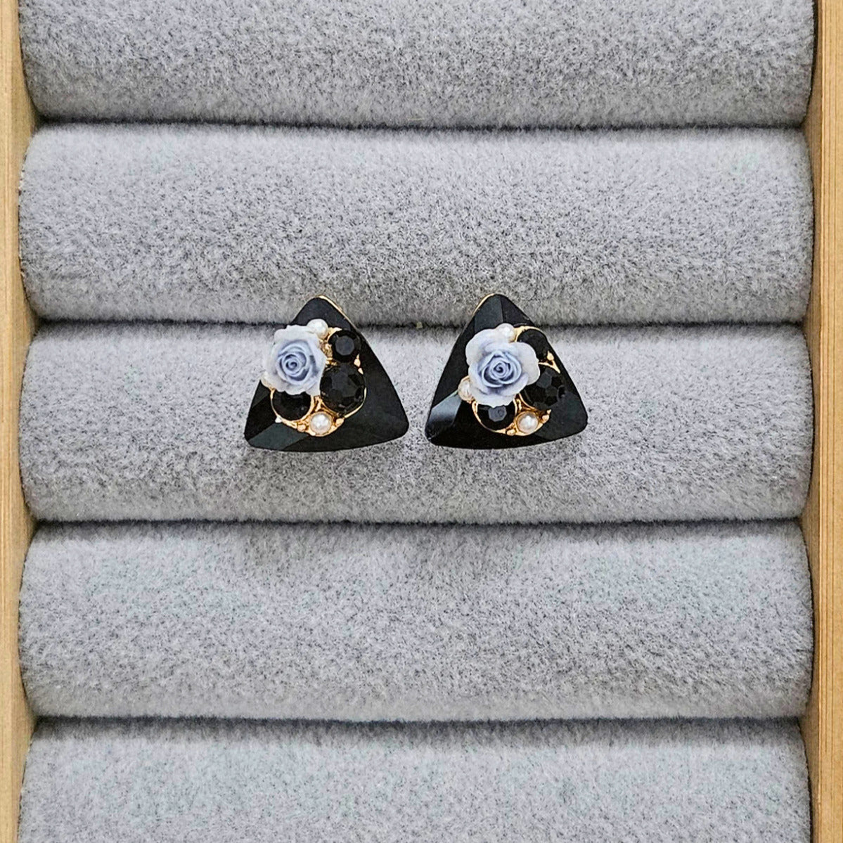 Dusk Petal- Premium Anti-Tarnish Studs Earrings for Girls & Women