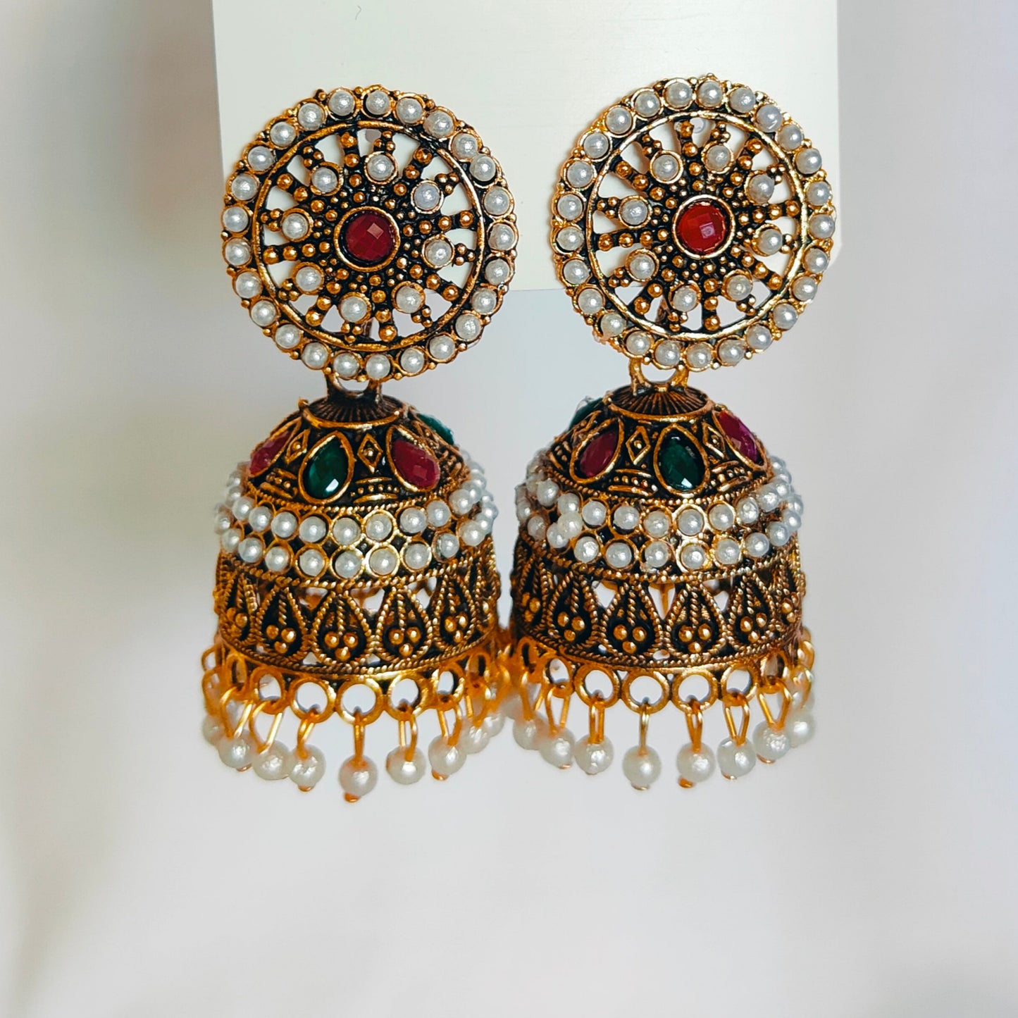 Nia : Pearl Traditional Earring for Women