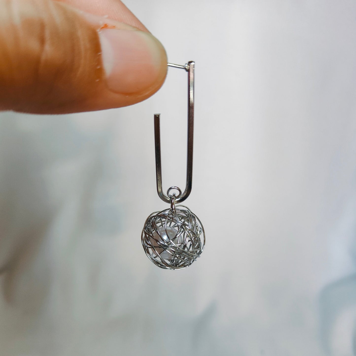 Orla : Korean Nest Alloy Earring for Women