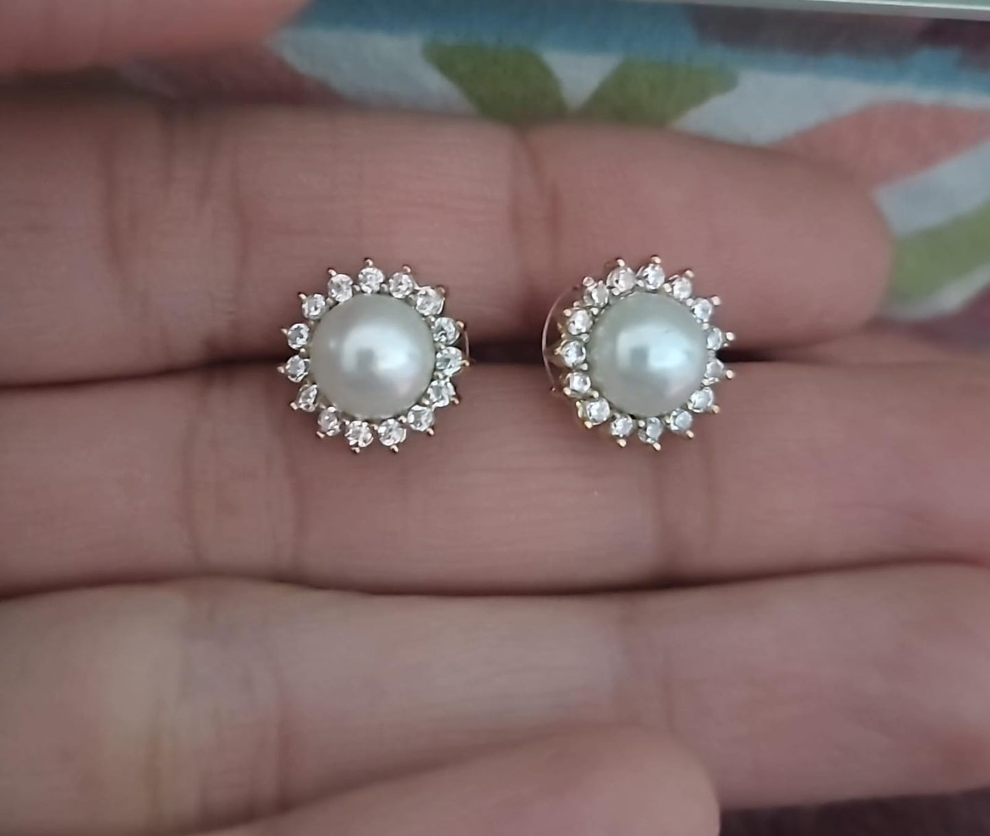 Perla- AD Stone Earrings for Girls & Women