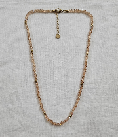 Crystal Glow Chain- Anti-Tarnish Chain for Girls & Women