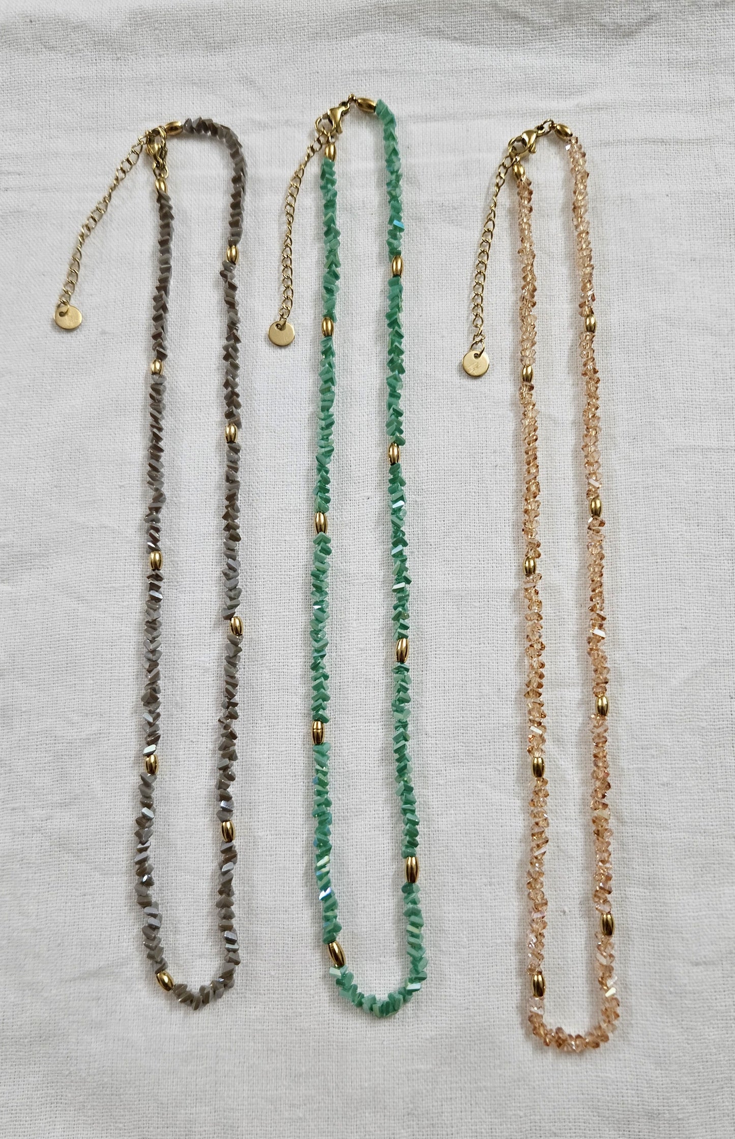 Crystal Glow Chain- Anti-Tarnish Chain for Girls & Women