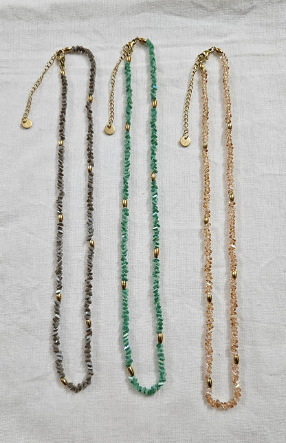Crystal Glow Chain- Anti-Tarnish Chain for Girls & Women