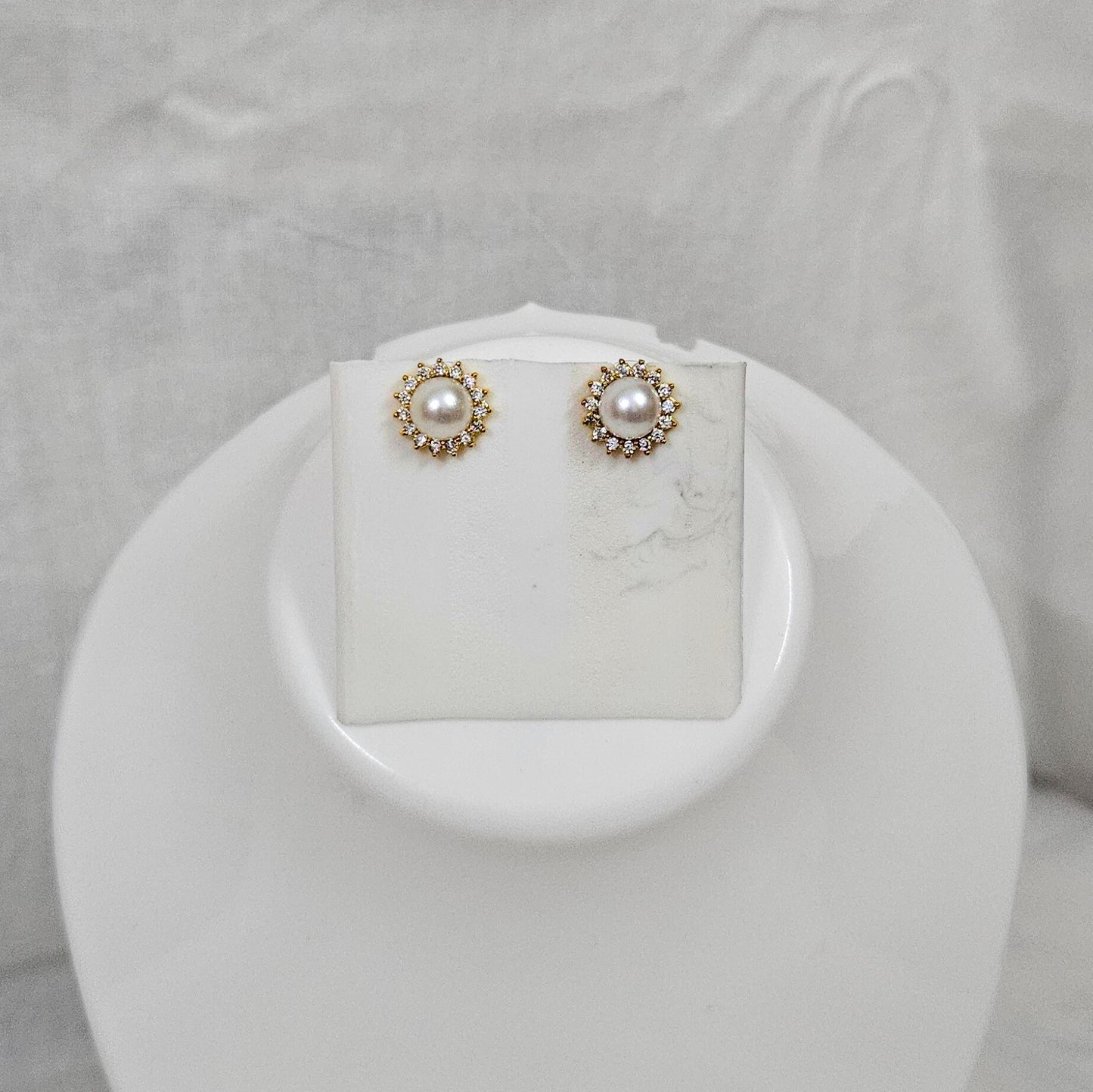 Perla- AD Stone Earrings for Girls & Women