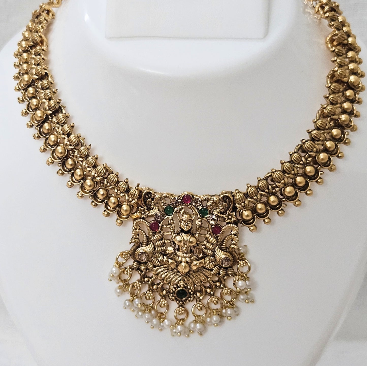 Devi Aura- Temple Necklace Set for Girls & Women