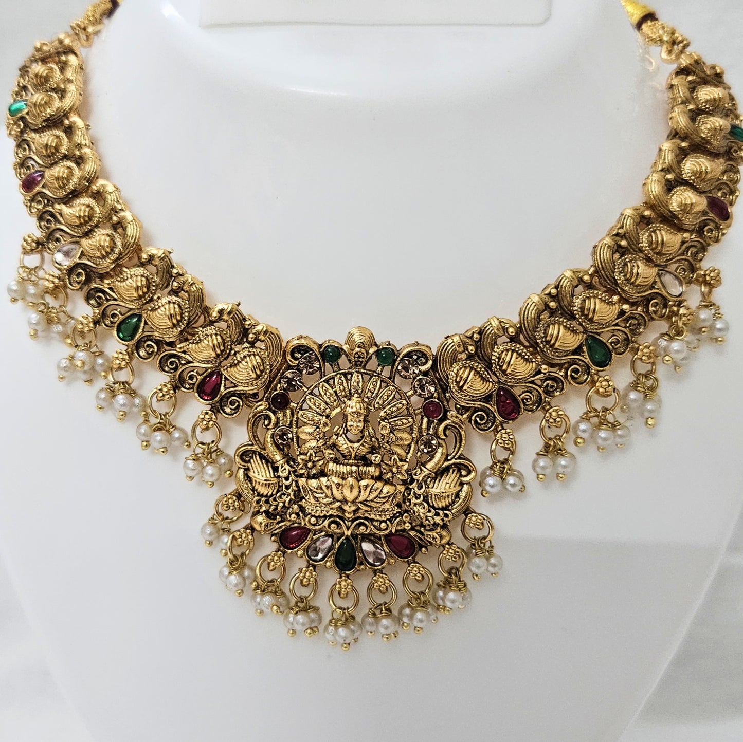 Vaibhavi- Temple Necklace Set for Girls & Women