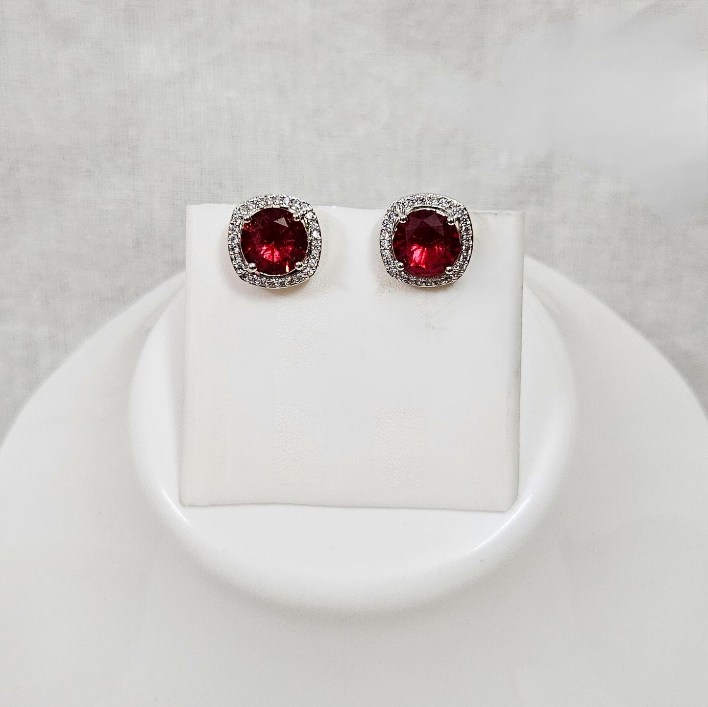 Celvi Studs- AD Stone Earrings for Girls & Women