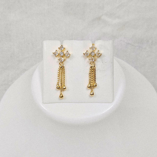 Lyra Shine- AD Stone Earrings for Girls & Women