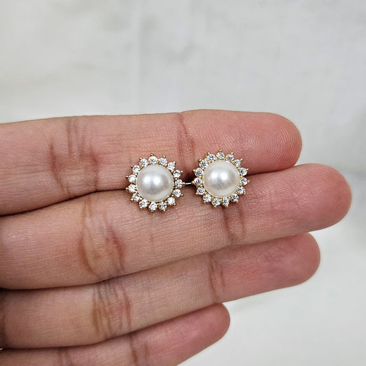 Perla- AD Stone Earrings for Girls & Women