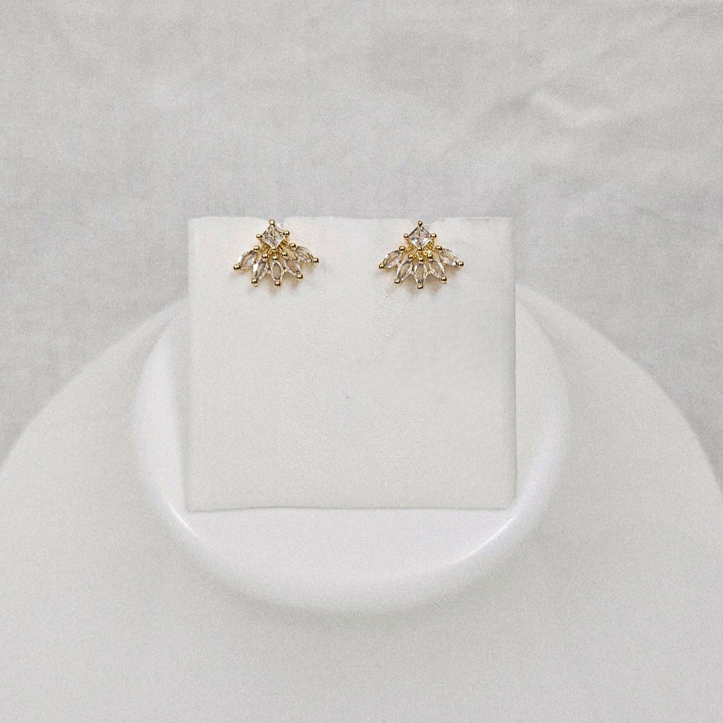 Elvo Studs — AD Stone Earrings for Girls & Women