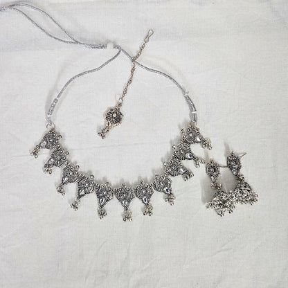 Rajvani- Oxidised Necklace Set for Girls & Women