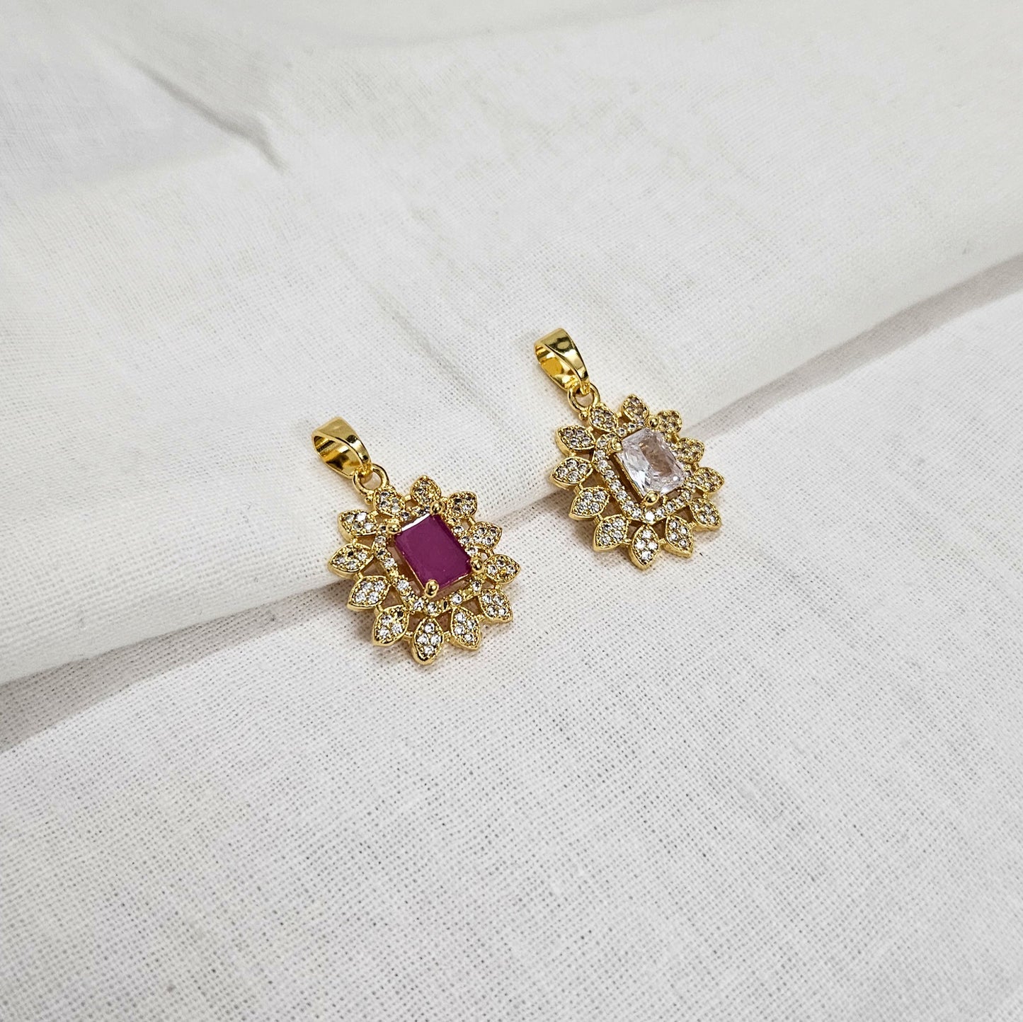 Trendy Celestial AD Pendant for Girls & Women