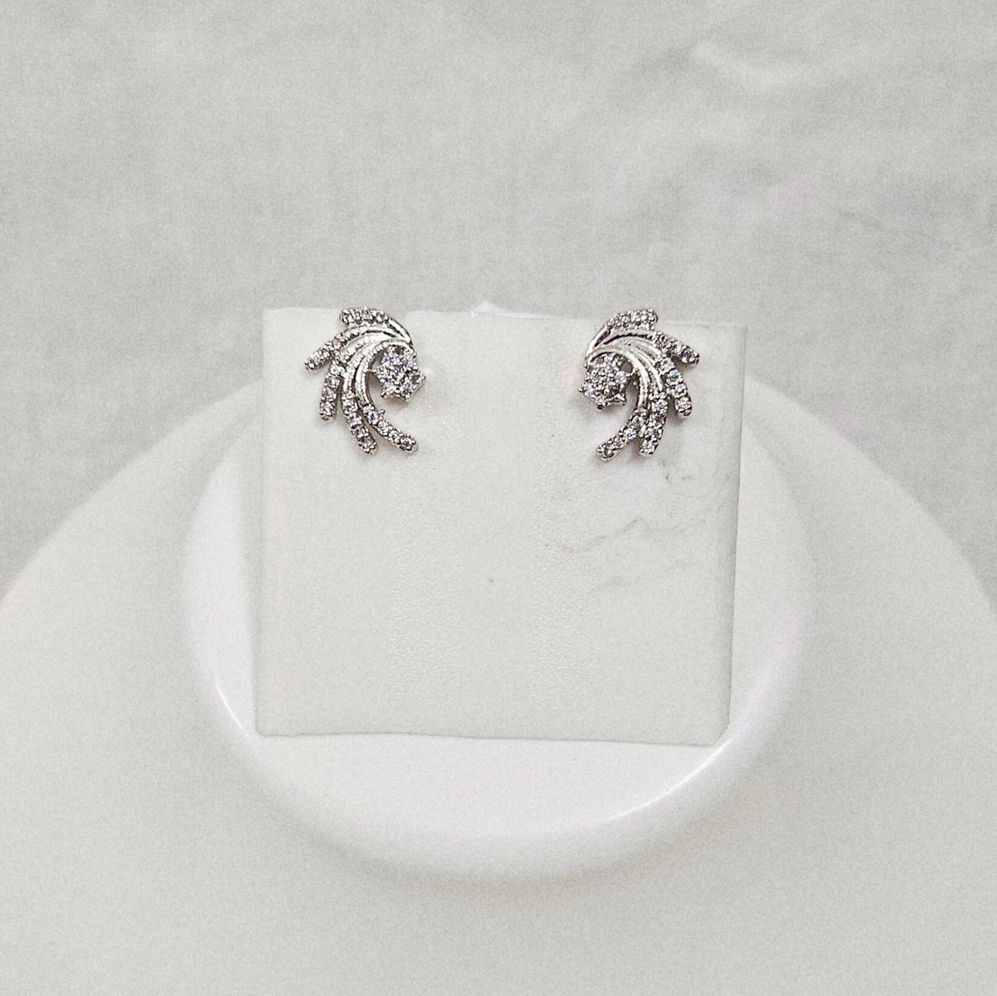 Ishvera AD Stone Earrings for Girls & Women