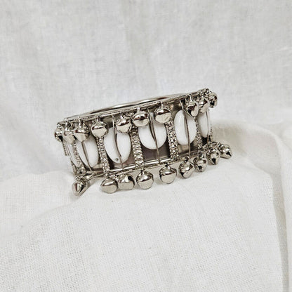 Noorva- Oxidised Ghungroo Bangle/Braclete for Girls & Women