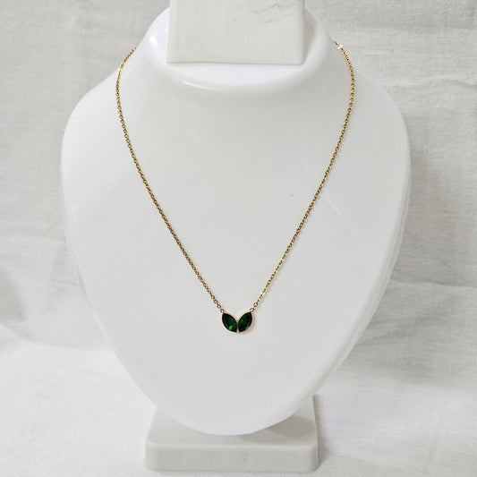 Ivy Glow- Anti-Tarnish Chain Pendant for Girls & Women