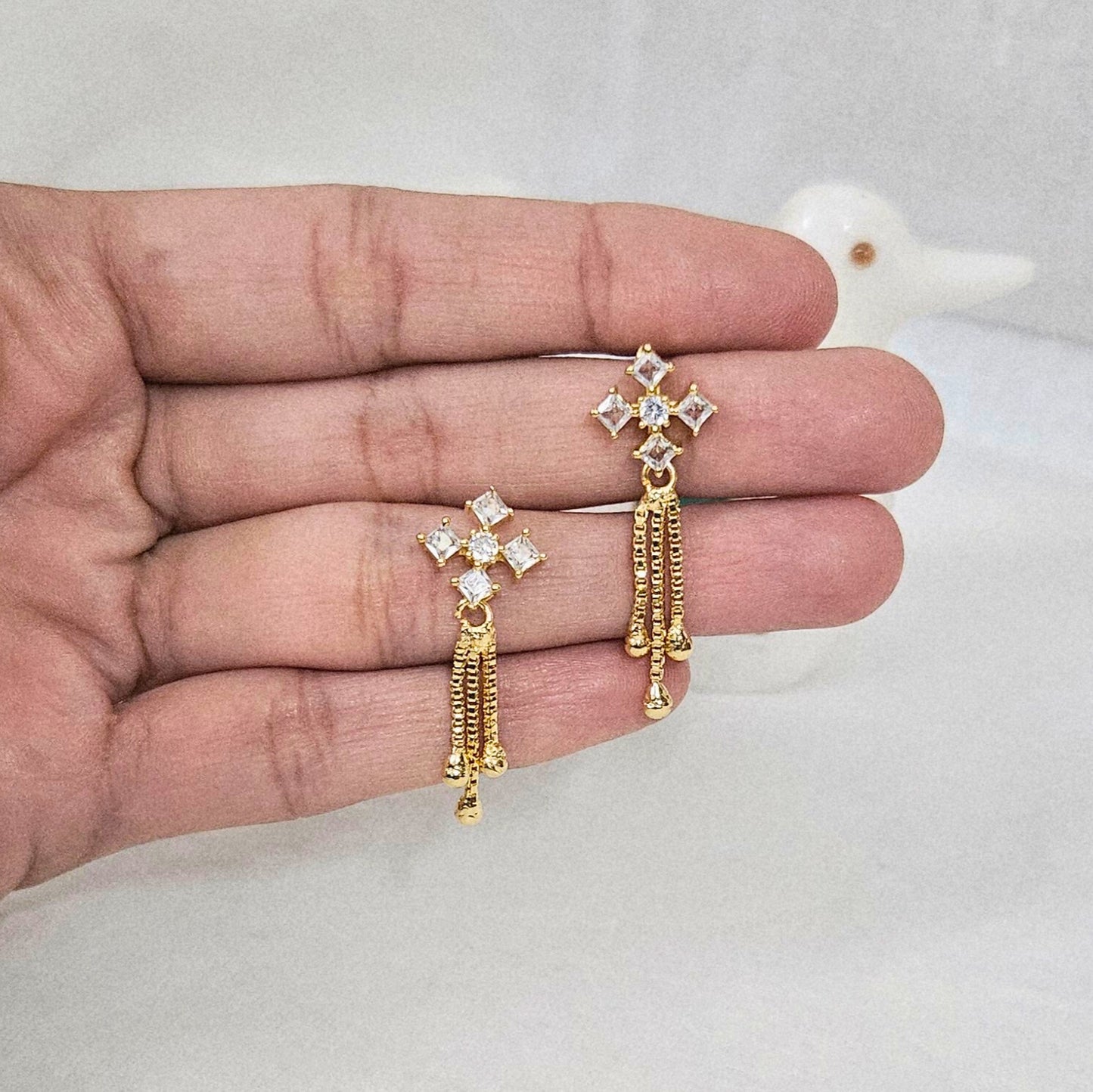 Lyra Shine- AD Stone Earrings for Girls & Women