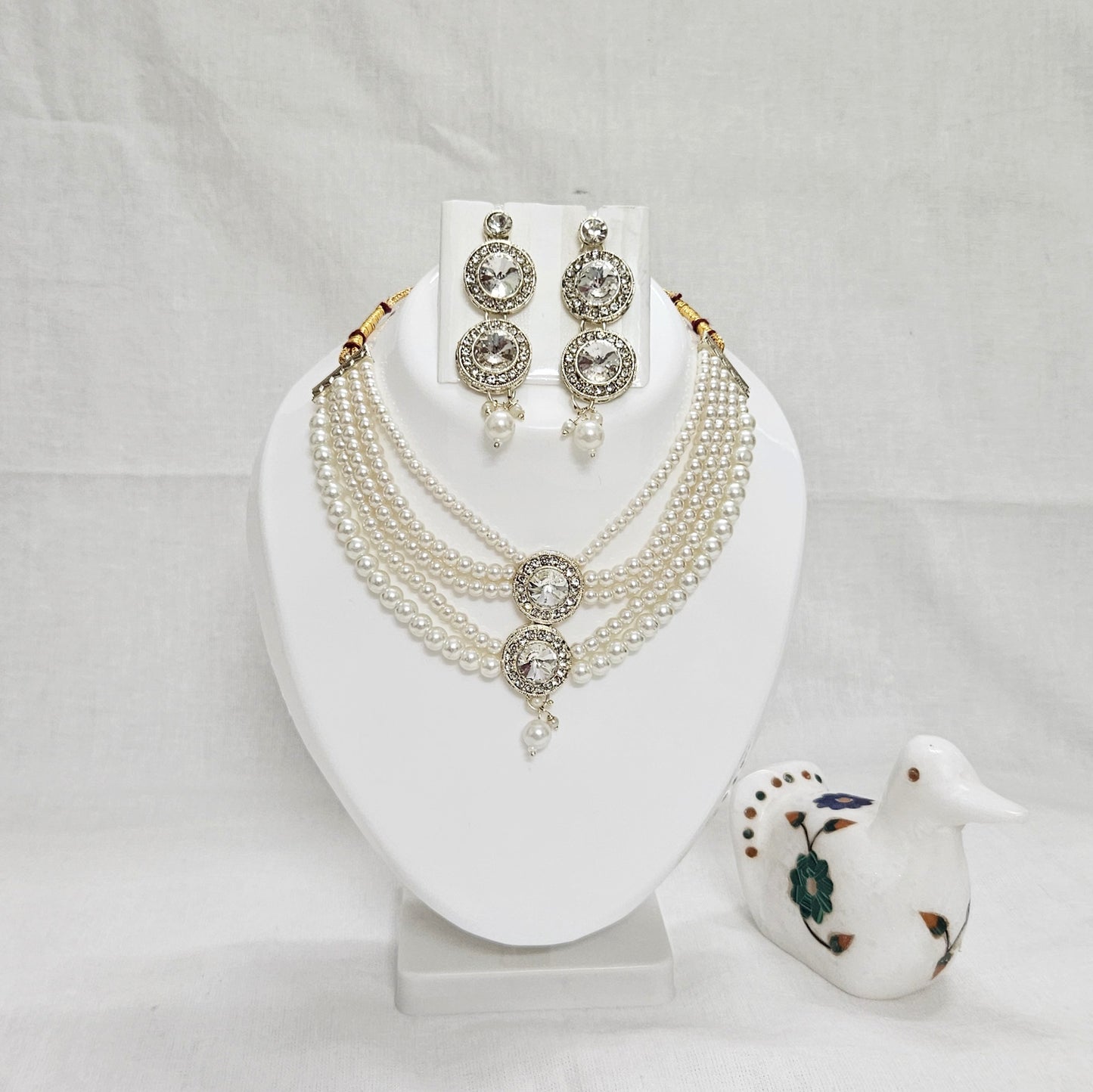 Meher Pearl Necklace Set