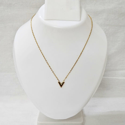 V-Luxe- Anti-Tarnish Chain Pendant for Girls & Women