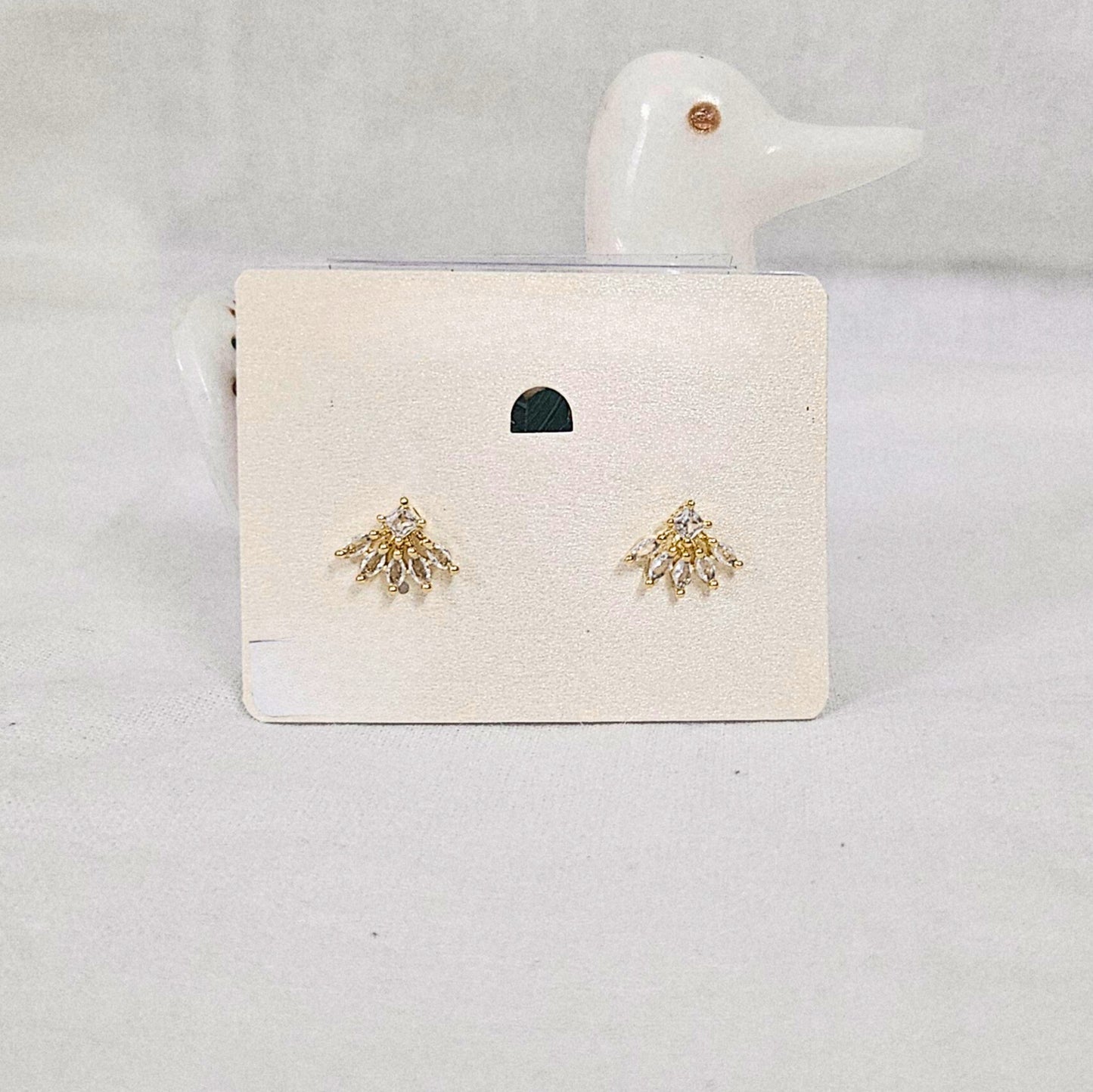 Elvo Studs — AD Stone Earrings for Girls & Women