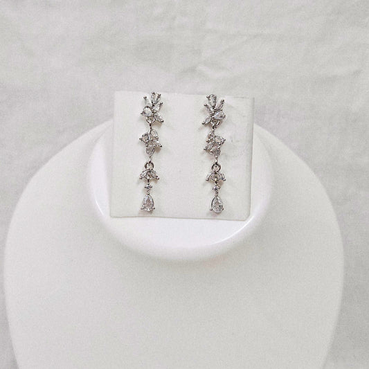 Shyvra- AD Stone Hanging Earrings for Girls & Women