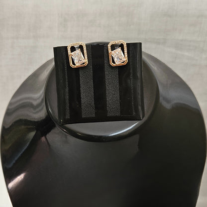 Tavira- Rose Gold Studs Earrings for Girls & Women