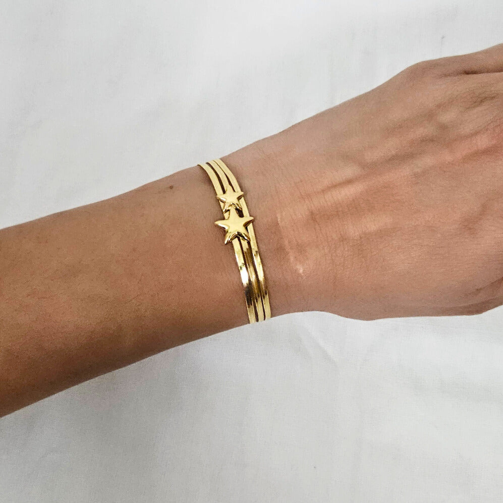 Seralya- Anti-Tarnish Chain Bracelet for Girls & Women