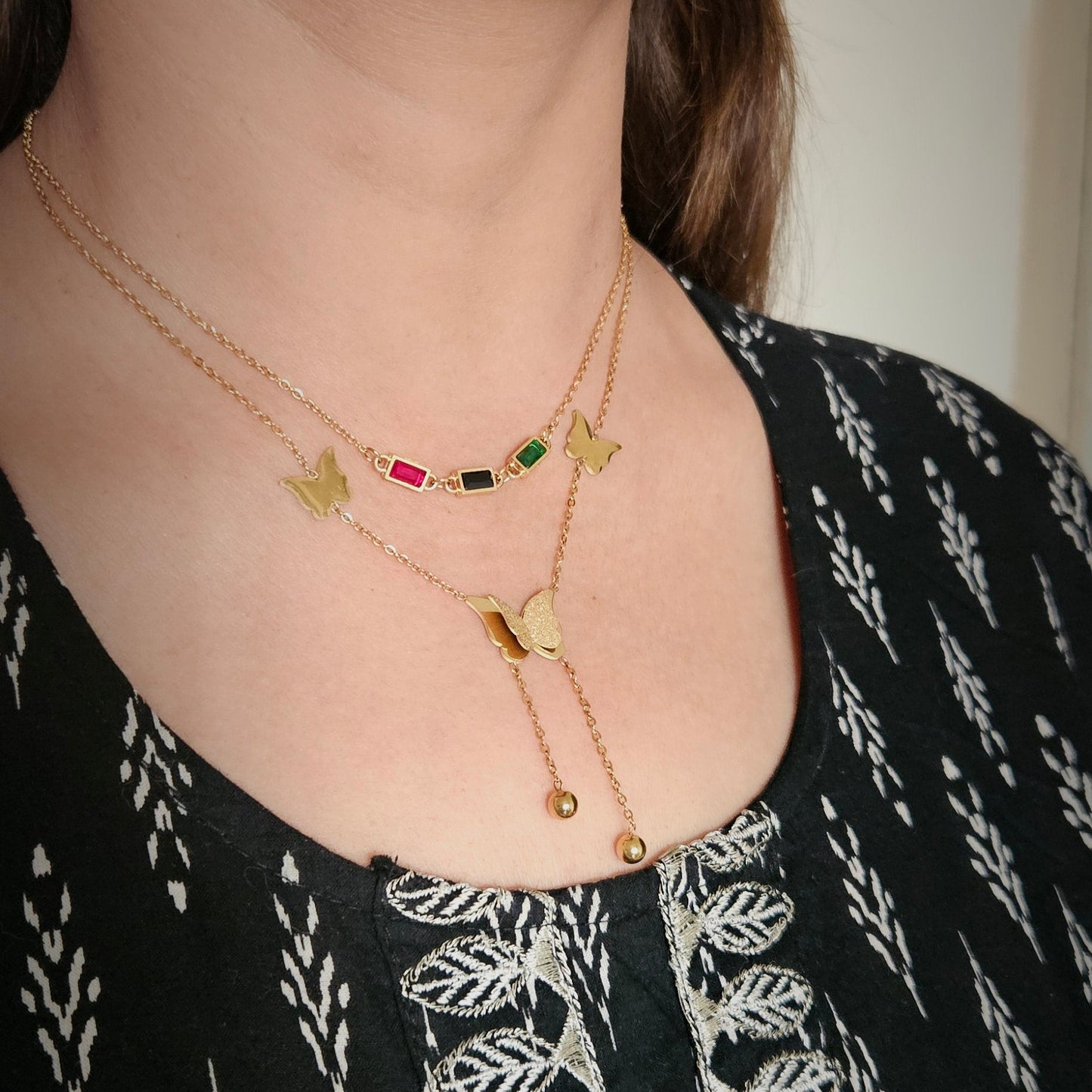 Auriel - Anti Tarnish Pendant Set