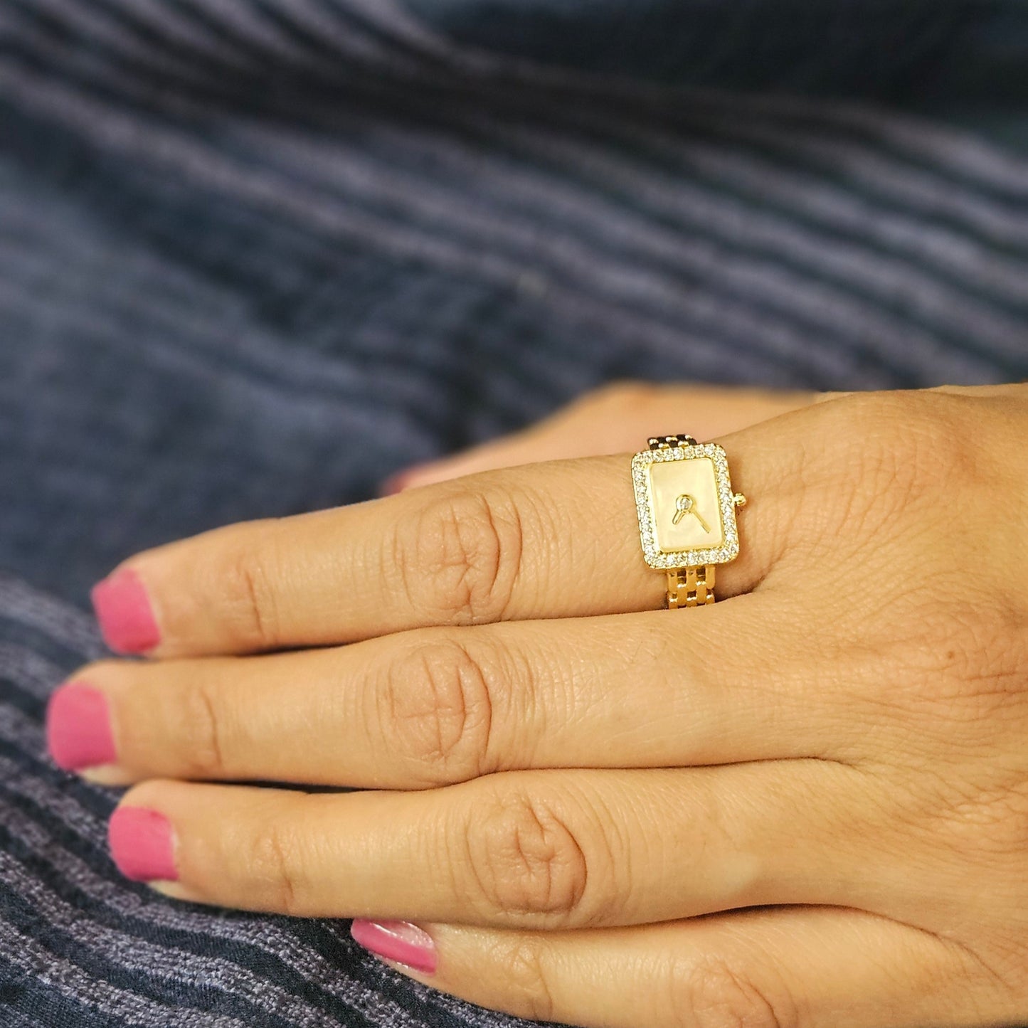 Watcher - Anti Tarnish Ring (Adjustable)