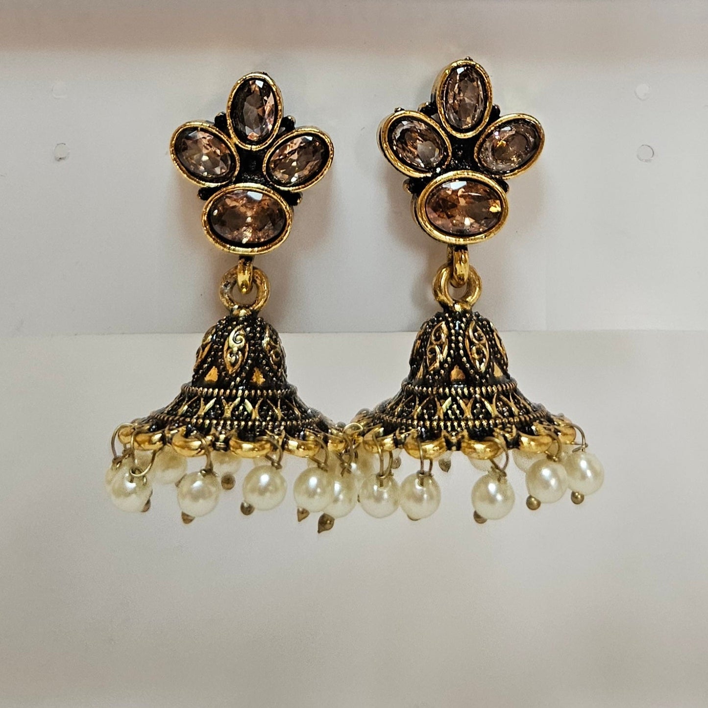 Wren : Antique Brass Jhumka for Women