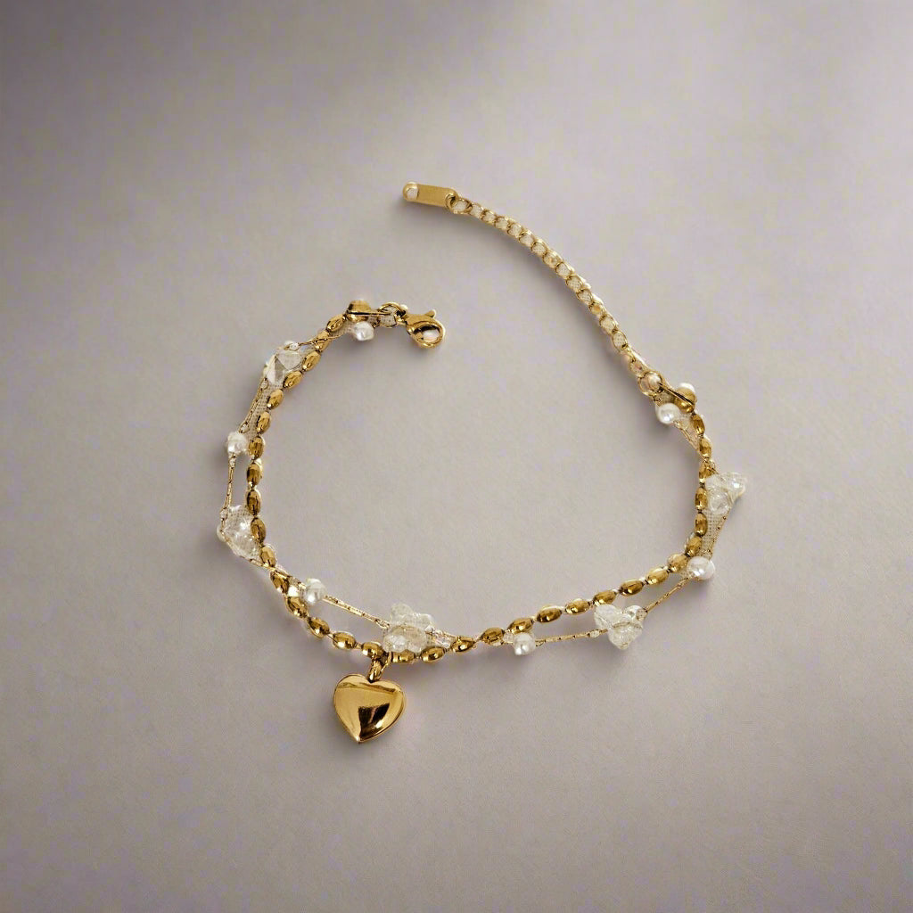 Nexya - Anti-Tarnish Double Chain Bracelet