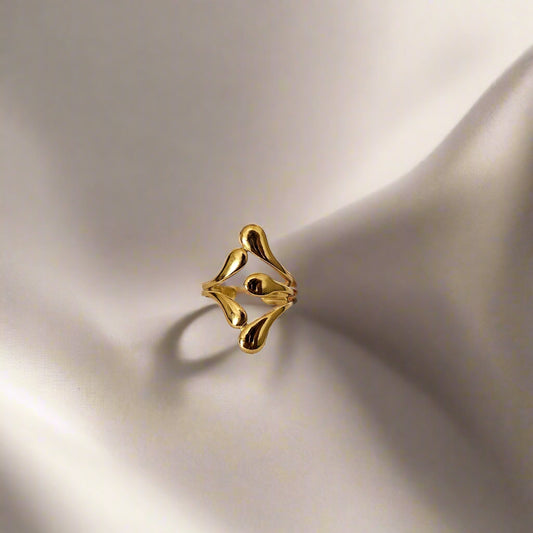 Rayza- Anti-Tarnish Ring (Adjustable)