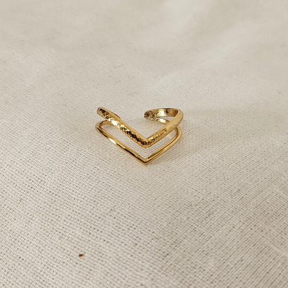 Velin- Anti-Tarnish Ring (Adjustable)