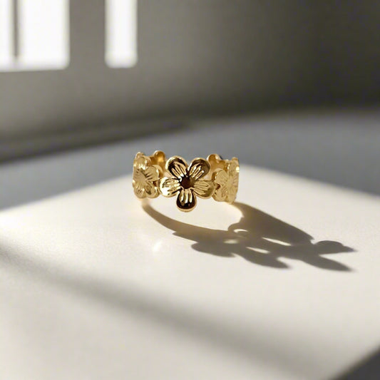 Floryn- Anti-Tarnish Ring (Adjustable)