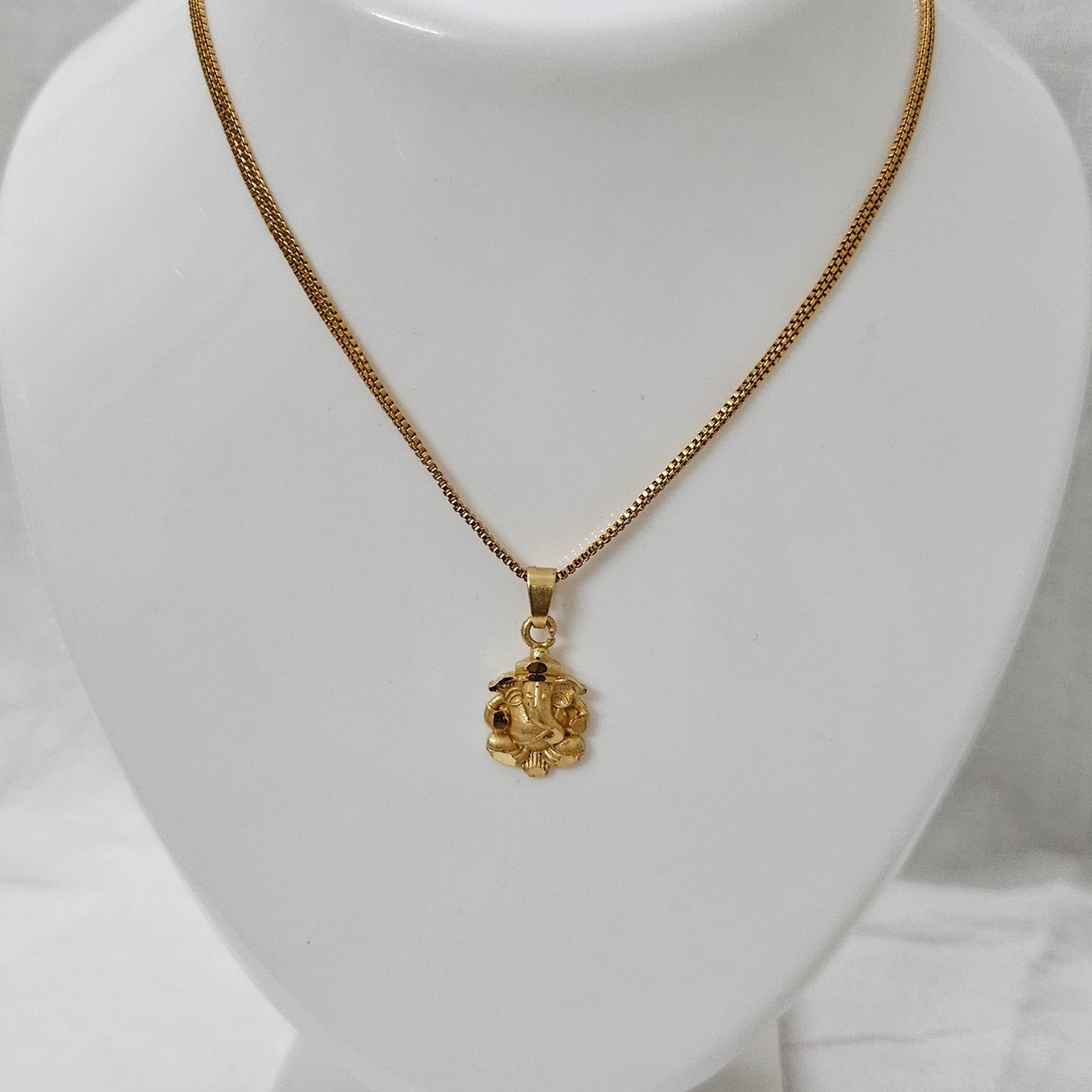 Divine Ganesha- Ganesha Chain Pendant (Unisex)