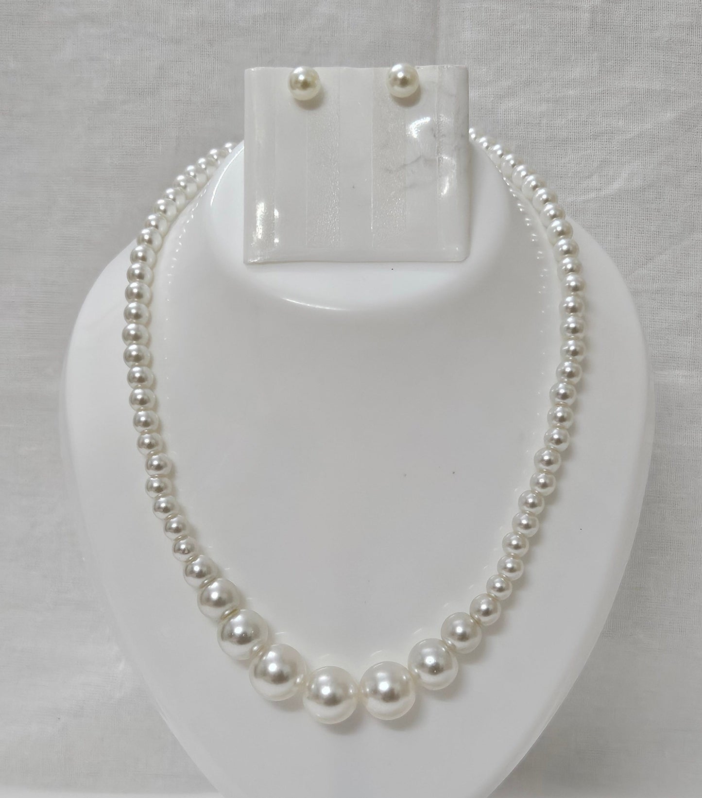 Opula- Pearl Necklace Set for Girls & Women
