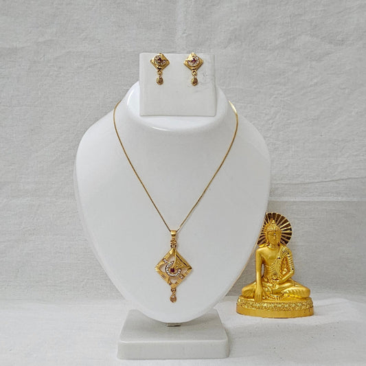 Manira  – Chain Pendant Set for Girls & Women