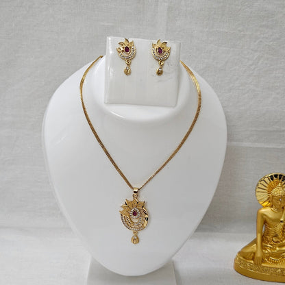 Aarvi – Chain Pendant Set for Girls & Women