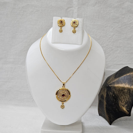 Yuvira – Chain Pendant Set for Girls & Women