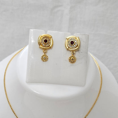 Yuvira – Chain Pendant Set for Girls & Women