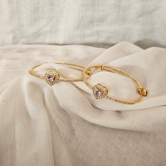 Iravya- Kada Pair| Bracelet for Girls & Women (Adjustable)