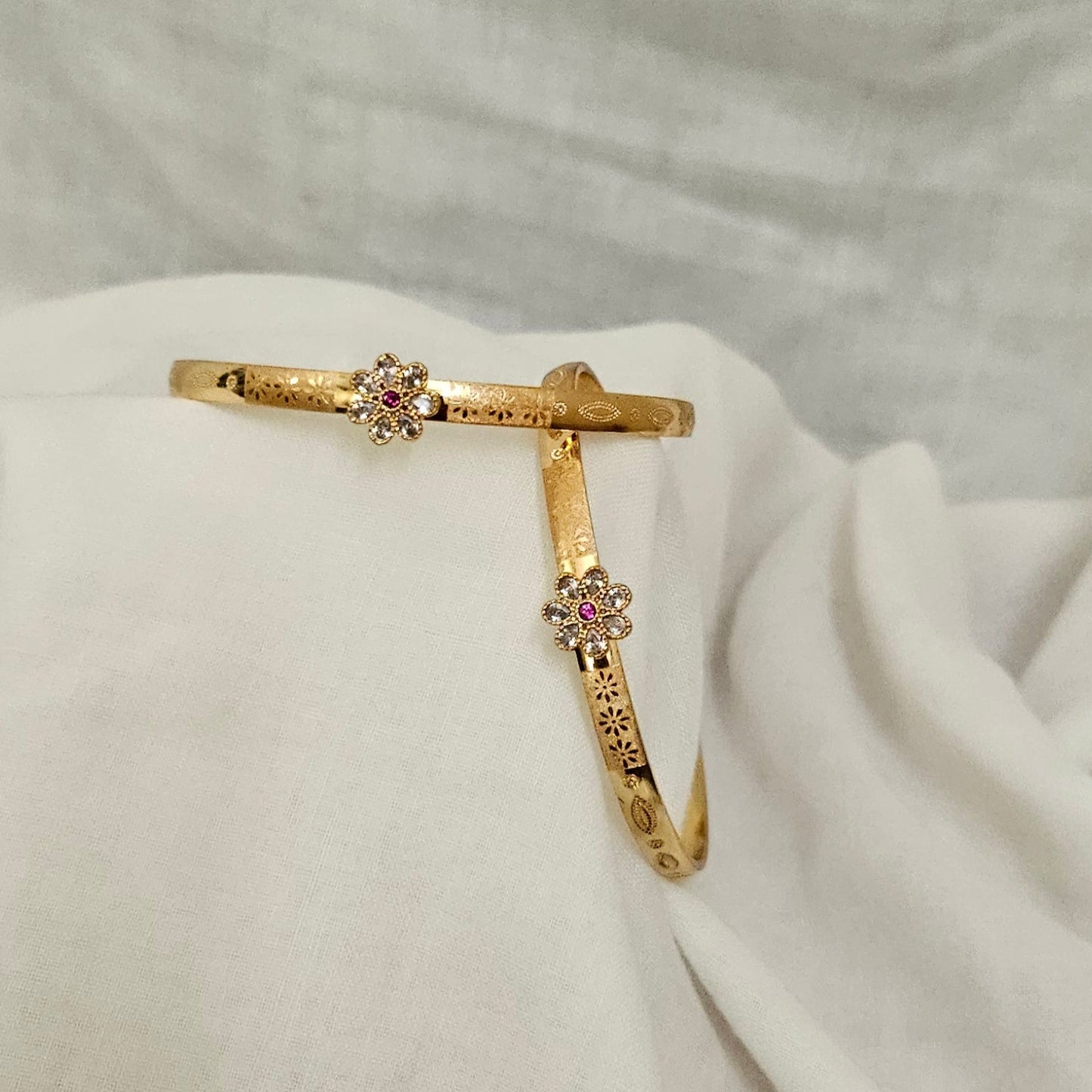 Ridhira- Kada Pair| Bracelet for Girls & Women (Adjustable)