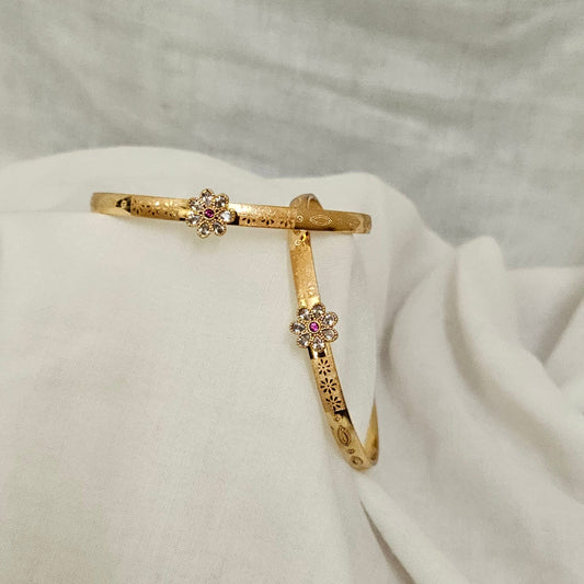 Ridhira- Kada Pair| Bracelet for Girls & Women (Adjustable)