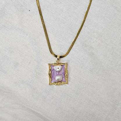Tintara- Enamel Chain Pendant for Girls & Women