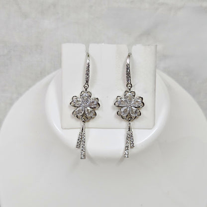 Corvella- AD Stone Earrings for Girls & Women